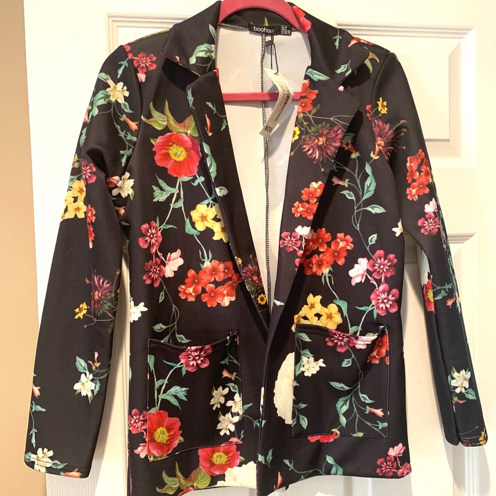 Floral Blazer